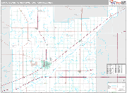 Grand Island Wall Map Premium Style